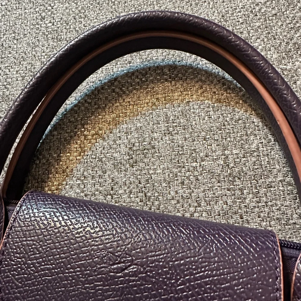 Authentic Longchamp mini Elegant Navy Blue Tote Bag - Picture 5 of 14